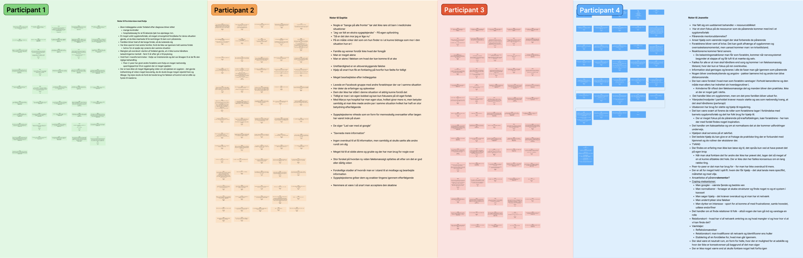 Interview documentation